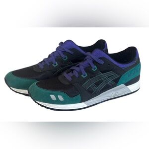 2012 ASICS Gel Lyte III Black Emerald Sneakers Men’s Size 12